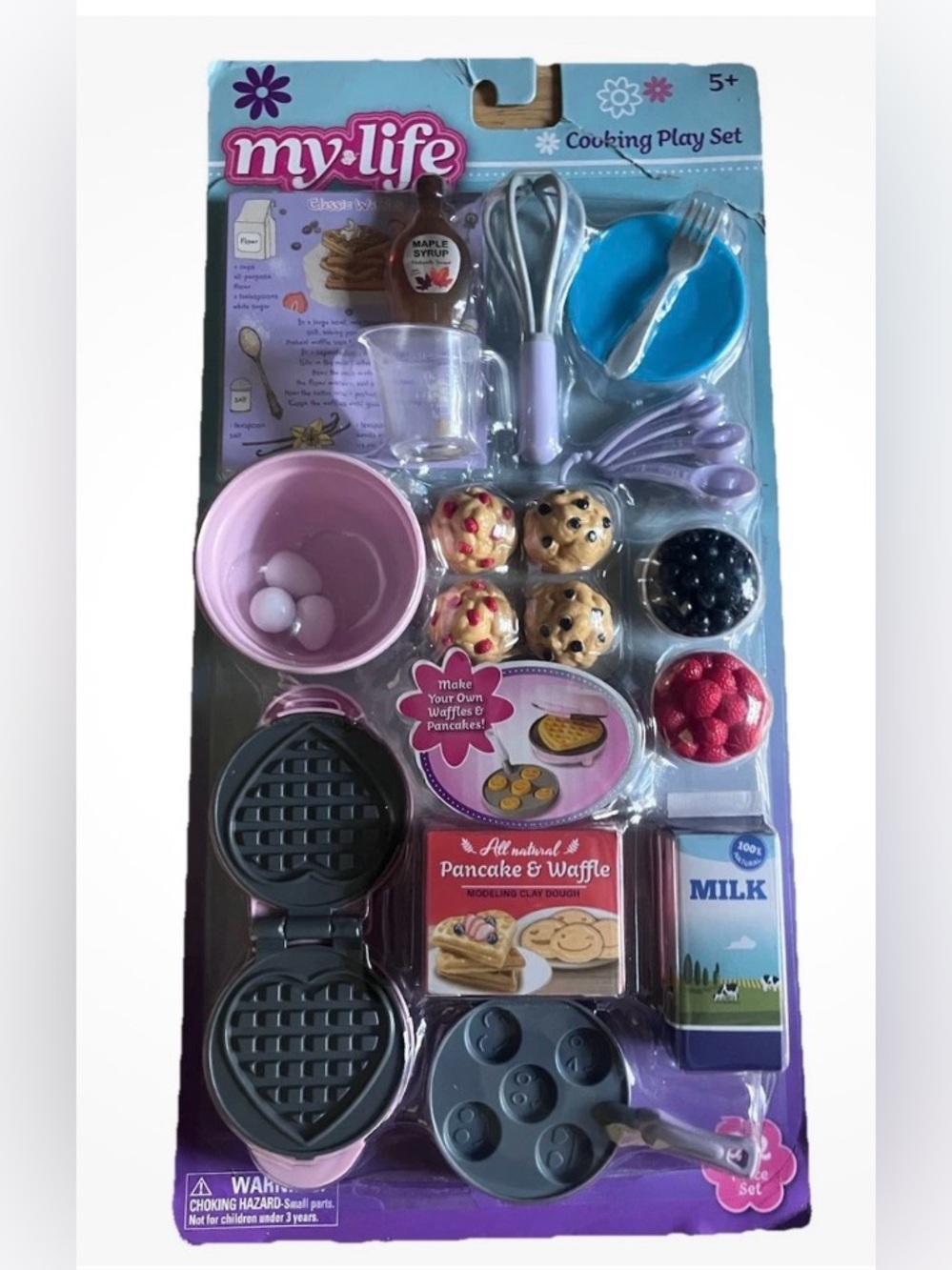 My Life As 22pc Cooking Playset Breakfast Accessories for 18 Inch Dolls NEW